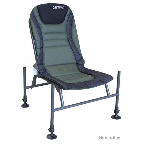 Capture Outdoor, Pro Feeder Chair "Master X-25", Pche au Feeder, confortable, bretelles, ...