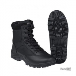 Chaussure d'intervention MIL TEC SWAT BOOTS noir - livraison gratuite et rapide !!