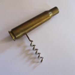 TIRE BOUCHON réalisé avec une douille de calibre 50 BMG -12.7