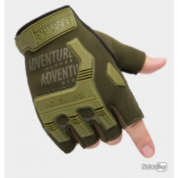 NEW gants de tir gants de chasse Pad Sports armée militaire KAKI - LIVRAISON GRATUITE