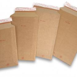 lot de 10 Enveloppes carton A4 23,5 x 34 cm 35 mm (max.)