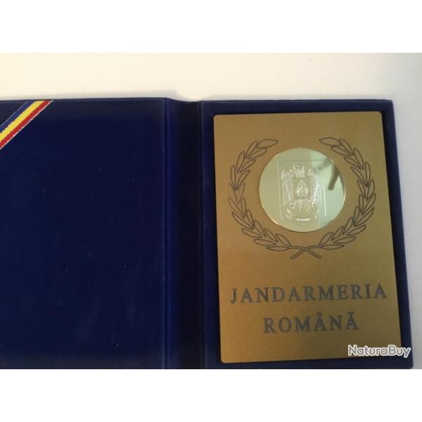 Medaille gendarmerie roumaine