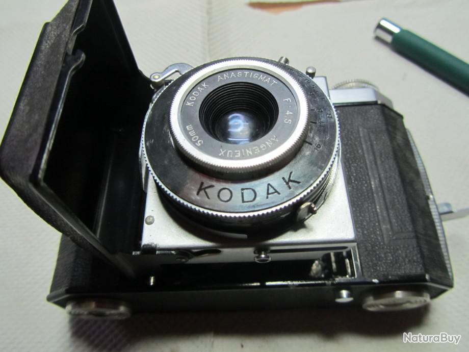 Appareil Photo Vintage KODAK RETINETTE 017 Avec Objectif ANGENIEUX 3.5/50 - Pour Pièces