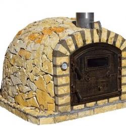 +Four à pain ou pizza en pierre Nancy 100 x 100 cm Isolé 0036-01
