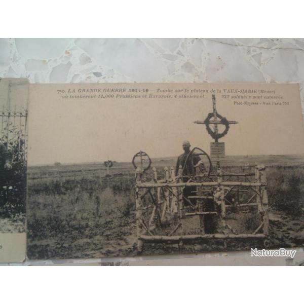 Lot 9 CPA MEUSE 55 VERDUN BAR LE DUC HAIRONVILLE SAMPIGNY VAUX COMMERCY carte ancien guerre 1914 18