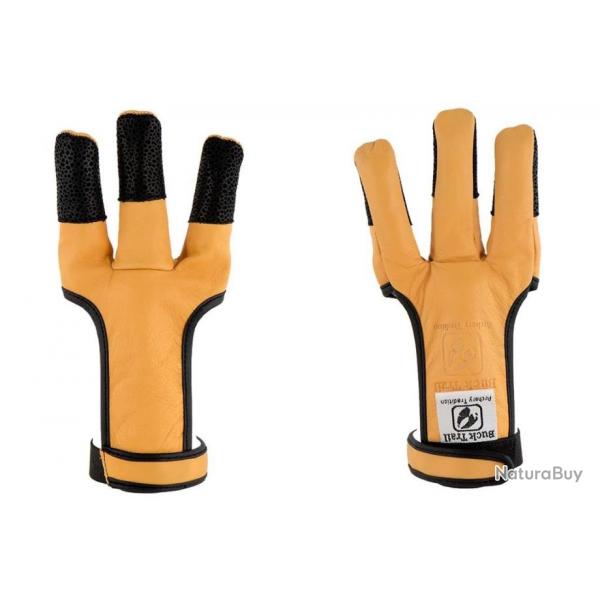 BUCK TRAIL - Gants cuir pleine fleur Kangourou TAN XL