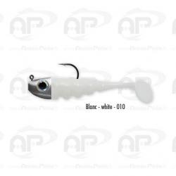 Delalande Toupti Shad Monté 2 gr 1 3 cm Blanc
