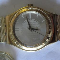 vintage montre swatch metal 1998 pile neuf