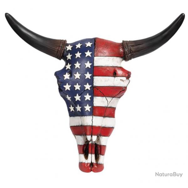 Crane de Vache rsine drapeau USA