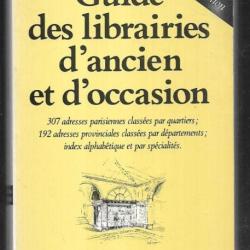guide des librairies d'ancien et d'occasion denis basane 1983