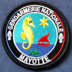 Ecusson Collection gendarmerie "Mayotte"