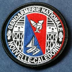 Ecusson Collection gendarmerie "Nouvelle Caledonie Wallis et Futuna"