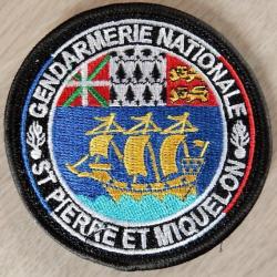 Ecusson Collection gendarmerie "St Pierre et Miquelon"