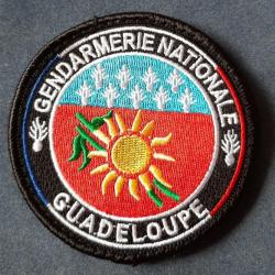 Ecusson Collection gendarmerie "Guadeloupe"