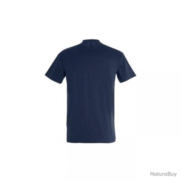 Tee-shirt bleu "Marine Nationale" (100% coton)