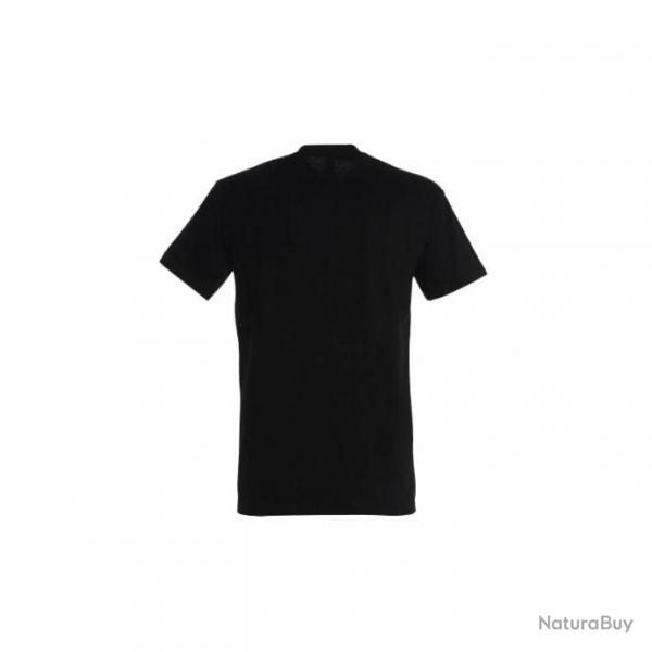 Tee-shirt noir (100% coton)
