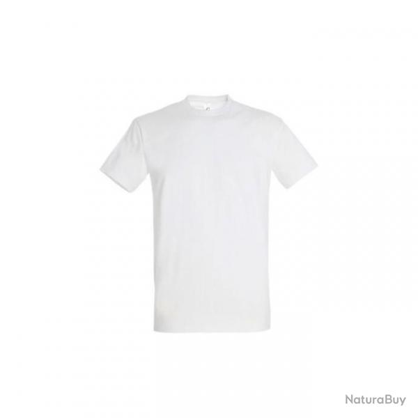 Tee-shirt blanc (100% coton)