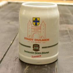 Chope à bière Stadt Dulmen 1311-1986 675 Jahre Dortmunder Actien-Dilsener, DAB