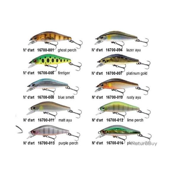 WISE MINNOW 50 FS 5.2GR  Yamame active