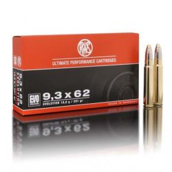 Munitions RWS calibre 9.3x62 Evolution 291 Gr