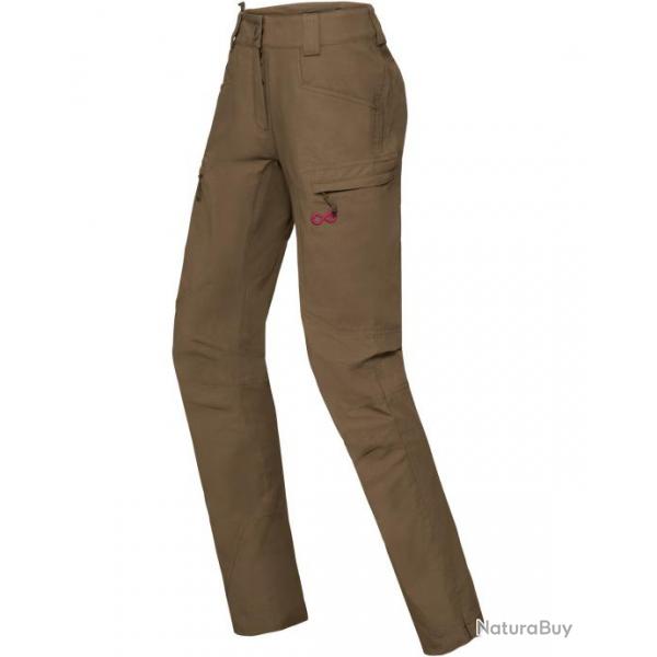 Pantalon dame ILEX Pro Pants (Couleur: Marron, Taille: 38)