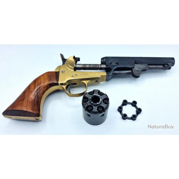 Protge chemines, Colt 1851 calibre 36 poudre noire