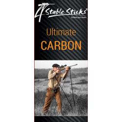 CANNE DE PIRSCH ULTIMATE CARBON TROIS BRINS 4 Stable Sticks