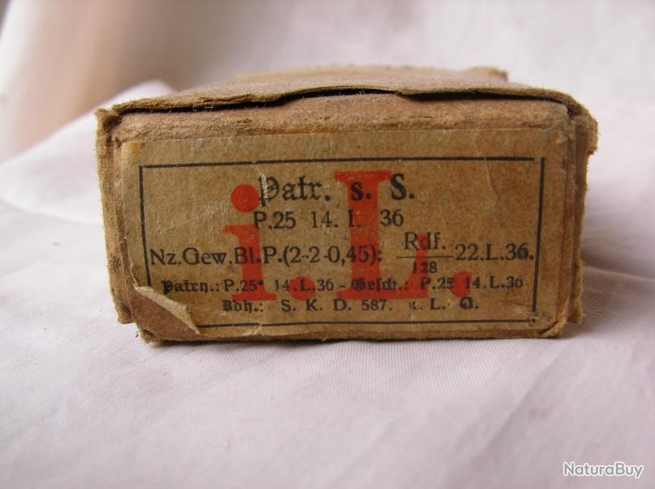 Ww2 Allemagne Boite En Carton Vide De Munitions K98 Allemande 1936 Autres Accessoires