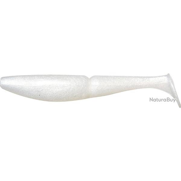 Leurre One Up Shad 4" 10cm Sawamura par 6 Silky White