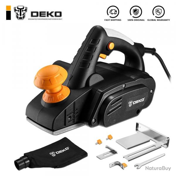 Rabot Electrique Pro 900W 82mm Vitesse Variable, Modele: DKEP900