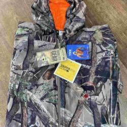 VESTE PLUIE CAMOUFLEE A CAPUCHE  - PROMO GRANDES TAILLES - SUPER PRODUIT QUALITATIF