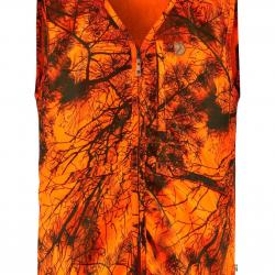 Gilet de signal Värmland (Couleur: Orange Signal Camo, Taille: XL)
