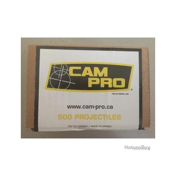 Ogives Cam Pro 9mm 124gr FCP HP - lot de 500