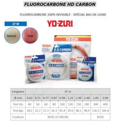 FLUOROCARBONE HD CARBON YO-ZURI Naturel 18.2/40