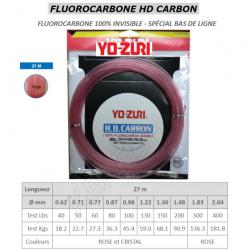 FLUOROCARBONE HD CARBON YO-ZURI Rose 27.3/60