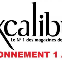 ABONNEMENT 1 AN MAGAZINE EXCALIBUR, le n°1 des magazines de couteaux - en direct éditeur!