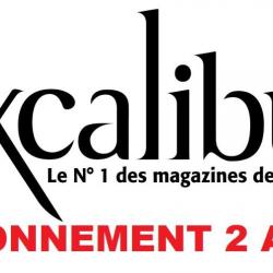 ABONNEMENT 2 ANS MAGAZINE EXCALIBUR, le n°1 des magazines de couteaux - en direct éditeur!