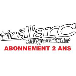ABONNEMENT 2 ANS TIR A L'ARC MAGAZINE - en direct éditeur!
