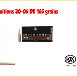 Munitions RWS .30-06 DK 165 Gr