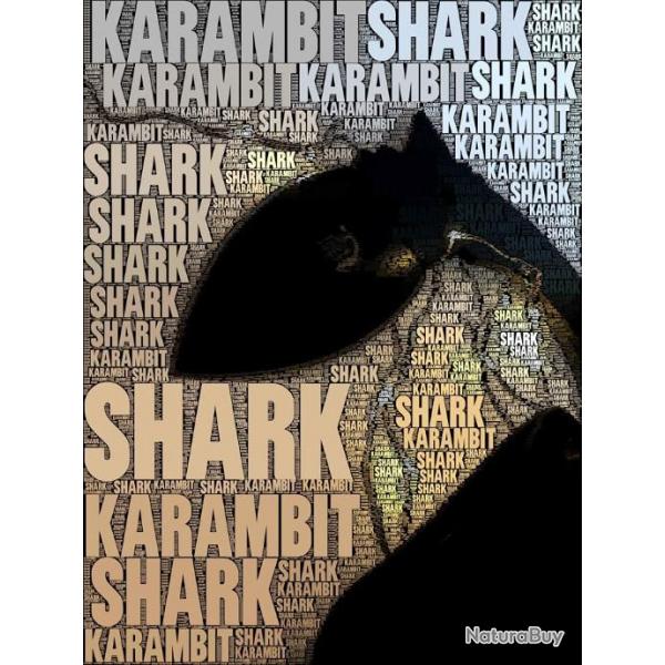 SHARK Striker - Karambit special pour selfdefense lgale