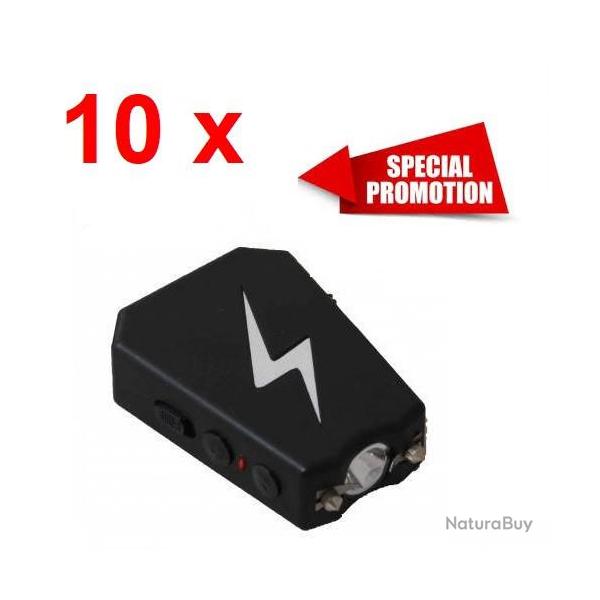 10 x Shocker Electrique petit de defense Small Super Flash 2 000 000 Volts