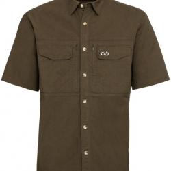 Chemise à manches courtes ILEX Pro Cordura-Shirt Shortsleeve (Couleur: Olive, Taille: M)