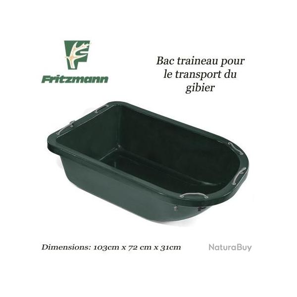 FRITZMANN Bac  gibier traineau - luge