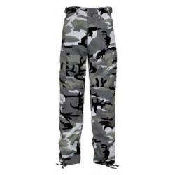 Pantalon camouflage gris enfant Percussion