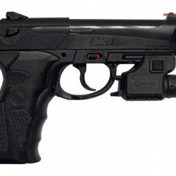 Pistolet à Plombs BBS Crosman TAC C31 CO2 + Laser tactique 4J