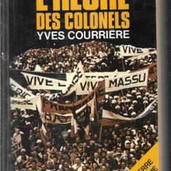 l'heure des colonels d'yves courrière , guerre d'algérie tome 3, livre de poche