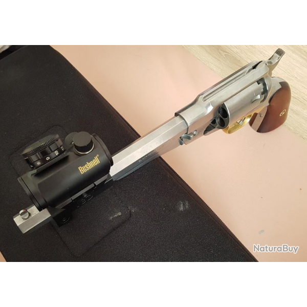 Adaptateur picatinny haut remington 1858 8" poudre noire