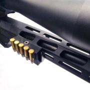 22LR - 17HMR Cartouchières 10 places sur rail picatinny - weaver 20mm