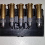 Cartouchiere de crosse ALLEN 5 cartouches pour tout calibre de fusil