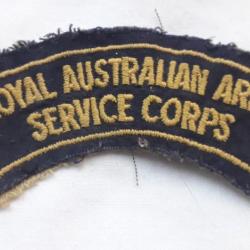 AS978 Title "royal austrlian army service corps"